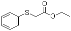 结构式 CAS# 7605-25-6, (苯硫基)醋酸乙酯