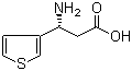 structure of CAS# 760941-22-8, (R)-3-Amino-3-(thiophen-3-yl)propanoic acid