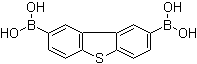 结构式 CAS# 761405-37-2, 二苯并噻吩-2,8-二硼酸