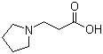 结构式 CAS# 76234-38-3, 3-吡咯烷-1-基丙酸