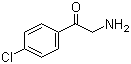 结构式 CAS# 7644-03-3, 2-氨基-4'-氯苯乙酮