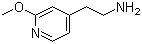 2-Methoxy-4-pyridineethanamine molecular structure (CAS 764708-27-2)