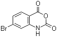 structure of CAS# 76561-16-5, 4-Bromoisatoic anhydride;7-Bromo-1H-benzo[d][1,3]oxazine-2,4-dione; 7-Bromo-2H-3,1-benzoxazine-2,4(1H)-dione