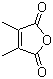 structure of CAS# 766-39-2, 2,3-Dimethylmaleic anhydride;Dimethylmaleic anhydride; 3,4-Dimethyl-2,5-furandione