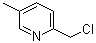 结构式 CAS# 767-01-1, 2-(氯甲基)-5-甲基吡啶