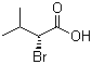 结构式 CAS# 76792-22-8, (R)-2-溴-3-甲基丁酸