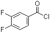 structure of CAS# 76903-88-3, 3,4-Difluorobenzoyl chloride