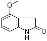 4-Methoxy-2-indolinone molecular structure (CAS 7699-17-4)