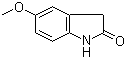 结构式 CAS# 7699-18-5, 5-甲氧基吲哚-2-酮