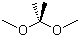 2,2-Dimethoxypropane molecular structure (CAS 77-76-9)