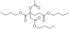 Acetyl tributyl citrate molecular structure (CAS 77-90-7)