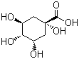 Quinic acid  molecular structure (CAS 77-95-2)