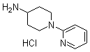 结构式 CAS# 77145-39-2, 1-(2-吡啶基)-4-哌啶胺盐酸盐