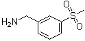 structure of CAS# 771573-22-9, 3-Methylsulfonylbenzylamine;1-[3-(Methylsulfonyl)phenyl]methanamine