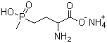 structure of CAS# 77182-82-2, Glufosinate-ammonium;2-Amino-4-(hydroxymethylphosphinyl)butyric acid ammonium salt; DL-Phosphinothricin; Ammonium 2-amino-4(hydroxymethylphosphinyl)butanoate