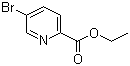 structure of CAS# 77199-09-8, Ethyl 5-bromo-2-pyridinecarboxylate;5-Bromo-pyridine-2-carboxylic acid ethyl ester