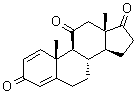 Androsta-1,4-diene-3,11,17-trione molecular structure (CAS 7738-93-4)