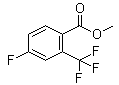 structure of CAS# 773873-90-8, 5-Fluoro-2-trifluoromethylbenzoic acid methyl ester