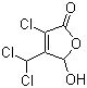 structure of CAS# 77439-76-0, 3-Chloro-4-(dichloromethyl)-5-hydroxy-2(5H)-furanone