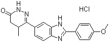 结构式 CAS# 77469-98-8, 匹莫苯丹盐酸盐
