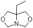 结构式 CAS# 7747-35-5, 7a-乙基二氢-1H,3H,5H-恶唑并[3,4-c]恶唑