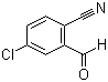 structure of CAS# 77532-89-9, 4-Chloro-2-formylbenzonitrile