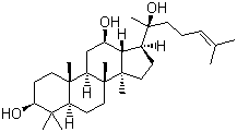 结构式 CAS# 7755-01-3, 原人参二醇