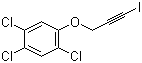 structure of CAS# 777-11-7, Haloprogin;2,4,5-Trichlorophenyl iodopropargyl ether
