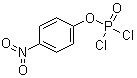 structure of CAS# 777-52-6, 4-Nitrophenyl phosphoryldichloride;4-Nitrophenyl dichlorophosphate; Dichloro(p-nitrophenoxy)phosphine oxide; O-(4-Nitrophenyl) phosphorodichloridate; Phosphorodichloridic acid p-nitrophenyl ester; p-Nitrophenyl dichlorophosphate; p-Nitrophenyl phosphorodichloridate