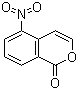 structure of CAS# 77747-69-4, 5-Nitroisochromen-1-one;5-Nitroisocoumarin