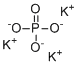 structure of CAS# 7778-53-2, Potassium phosphate;Tripotassium phosphate; Tripotassium orthophosphate