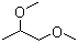 structure of CAS# 7778-85-0, 1,2-Dimethoxypropane;Propylene glycol dimethyl ether
