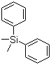 结构式 CAS# 778-24-5, 二甲基二苯基硅烷