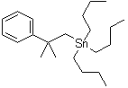 Tributyl(2-methyl-2-phenylpropyl)stannane molecular structure (CAS 77800-85-2)