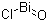 Bismuth oxychloride molecular structure (CAS 7787-59-9)