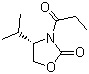 结构式 CAS# 77877-19-1, (S)-4-异丙基-3-丙酰基-2-恶唑烷酮