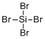 structure of CAS# 7789-66-4, Tetrabromosilane