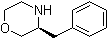 structure of CAS# 77897-23-5, (3S)-3-Benzylmorpholine;(S)-3-(Phenylmethyl)morpholine; (S)-3-Benzylmorpholine