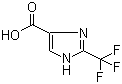结构式 CAS# 78016-98-5, 2-三氟甲基咪唑-4-甲酸