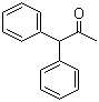 结构式 CAS# 781-35-1, 1,1-二苯基丙酮; 偏二苯基丙酮