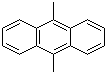 structure of CAS# 781-43-1, 9,10-Dimethylanthracene