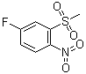 结构式 CAS# 78228-02-1, 4-氟-2-(甲基磺酰基)硝基苯