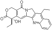 结构式 CAS# 78287-27-1, 7-乙基喜树碱