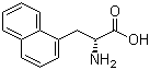 结构式 CAS# 78306-92-0, D-3-(1-萘基)-丙氨酸