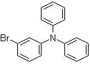 structure of CAS# 78600-33-6, 3-Bromo-N,N-diphenylaniline;3-Bromotriphenylamine