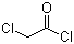 Chloroacetyl chloride molecular structure (CAS 79-04-9)
