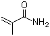 结构式 CAS# 79-39-0, 甲基丙烯酰胺; 2-甲基丙烯酰胺