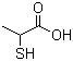 structure of CAS# 79-42-5, 2-Mercaptopropionic acid;Thiolactic acid