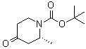 结构式 CAS# 790667-43-5, (2R)-2-甲基-4-氧代-哌啶-1-羧酸叔丁酯