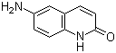 结构式 CAS# 79207-68-4, 6-氨基-2(1H)-喹啉酮